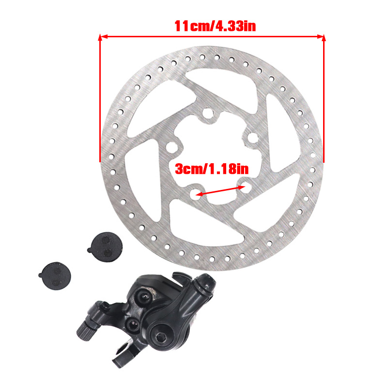 X Tech Accessories - Nieuwe 110mm remhendel schijf Xtech remschijf