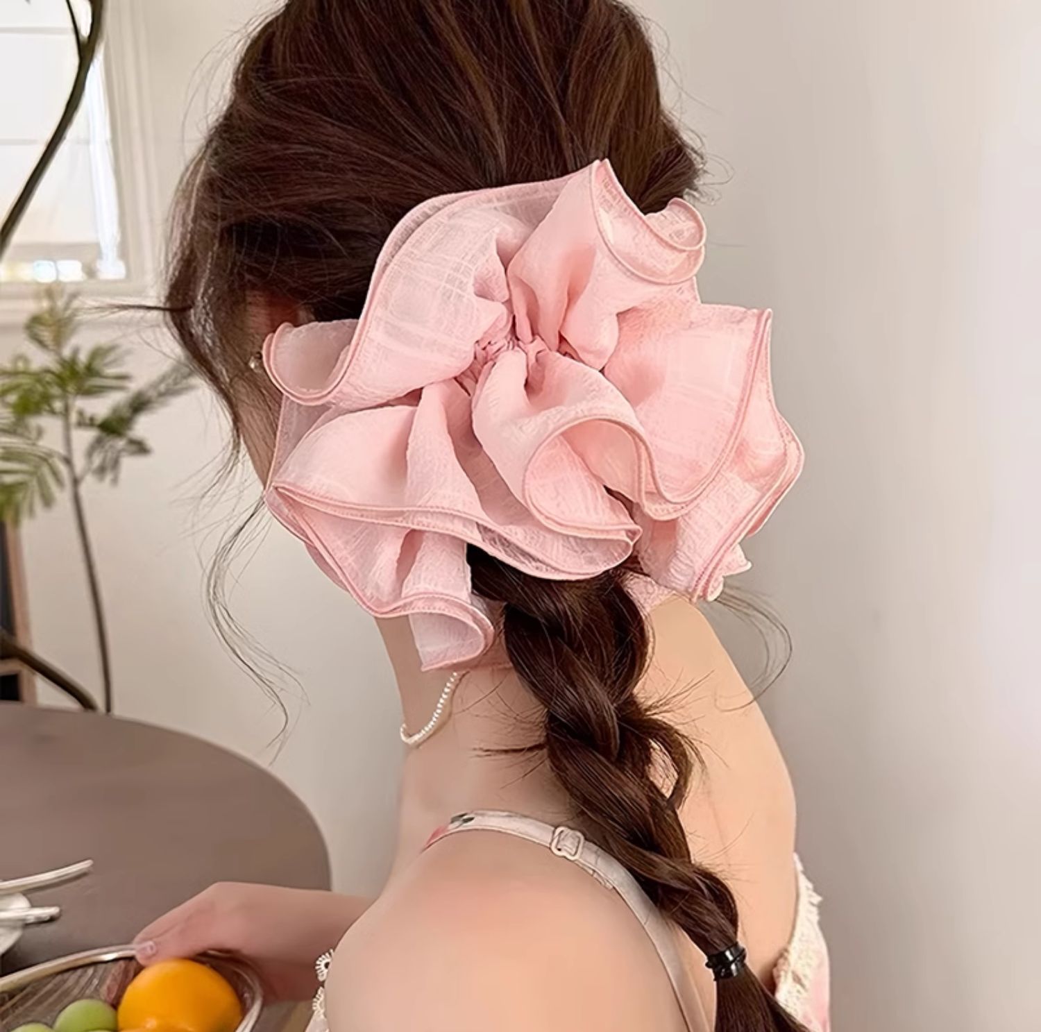 Hi Tech Accessories - Meerlaagse gerimpelde hoofdband voor dames Haarhoepel