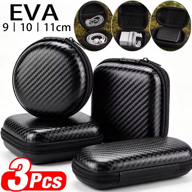 Cable Organizer Bag - EVA harde schaal waterdichte kabel-oplader-organizer tas,