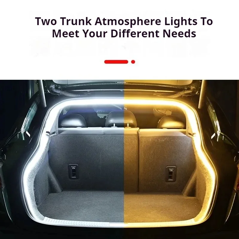Tech Accessories Hub - LED-lichtbalk voor de achterkofferbak, decoratieve lampenstrip