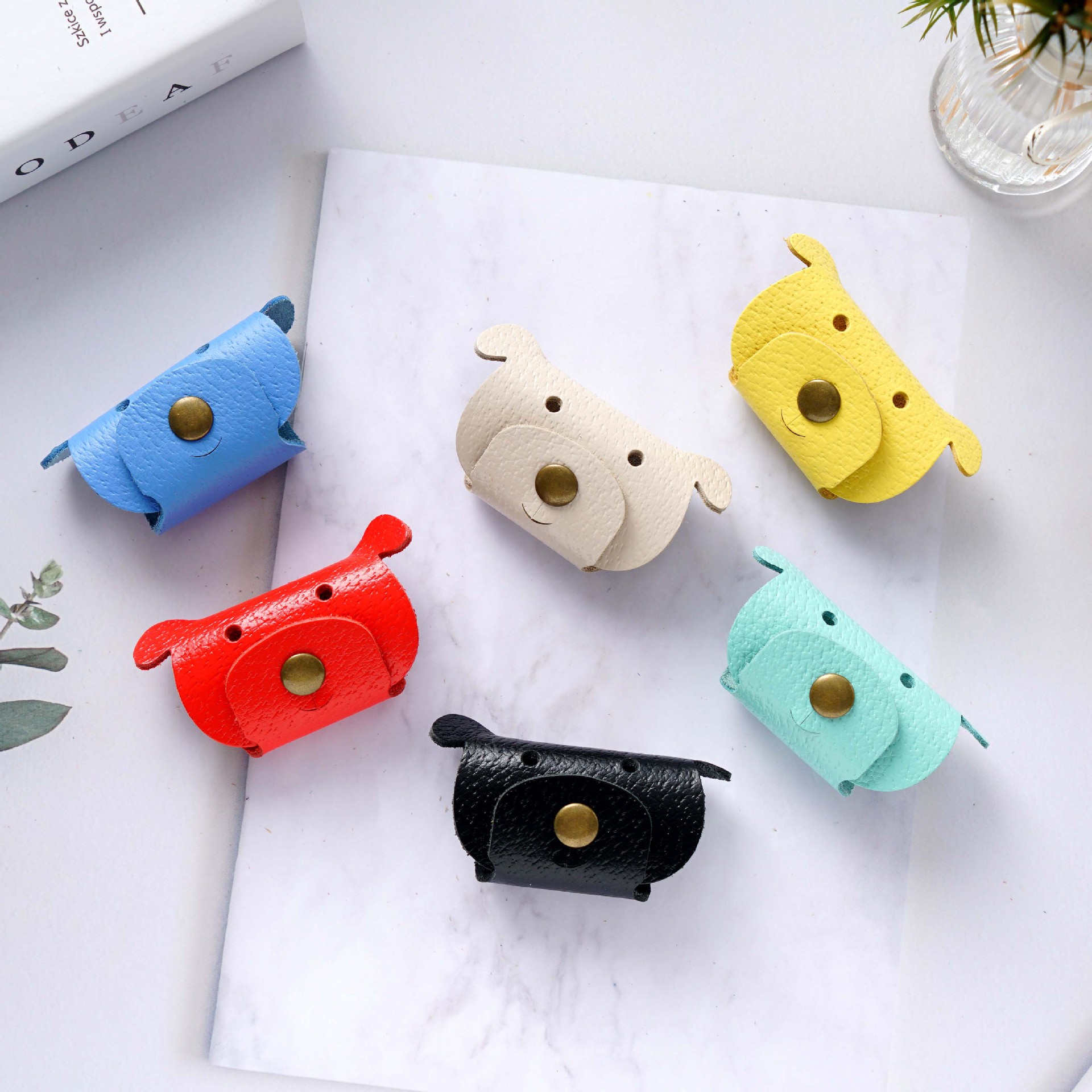 Kunstleren anti-verlies kabelo - Travel Cable Organizer recensie en prijs