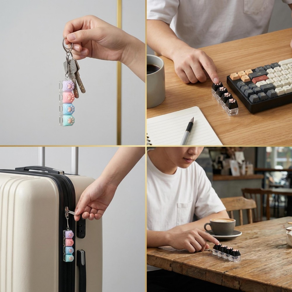 Rakol Klikbare Knop Sleutelhan - Tech Office Accessories recensie en prijs
