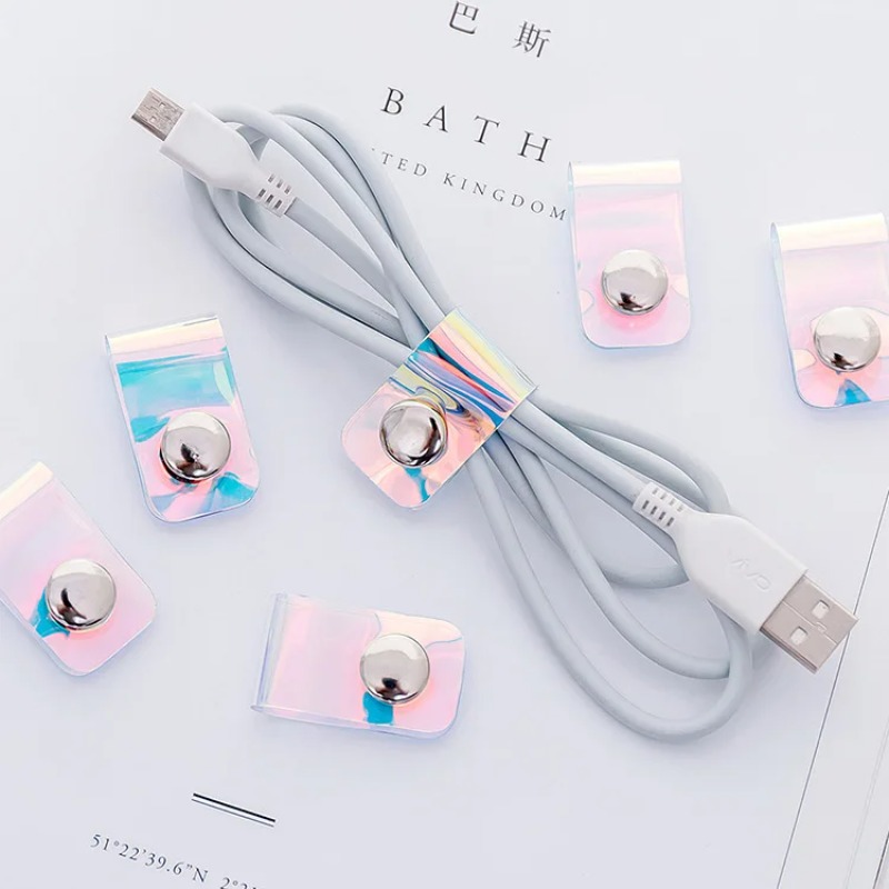 5 stks INS Laser PVC Starp Dat - Travel Cable Organizer recensie en prijs