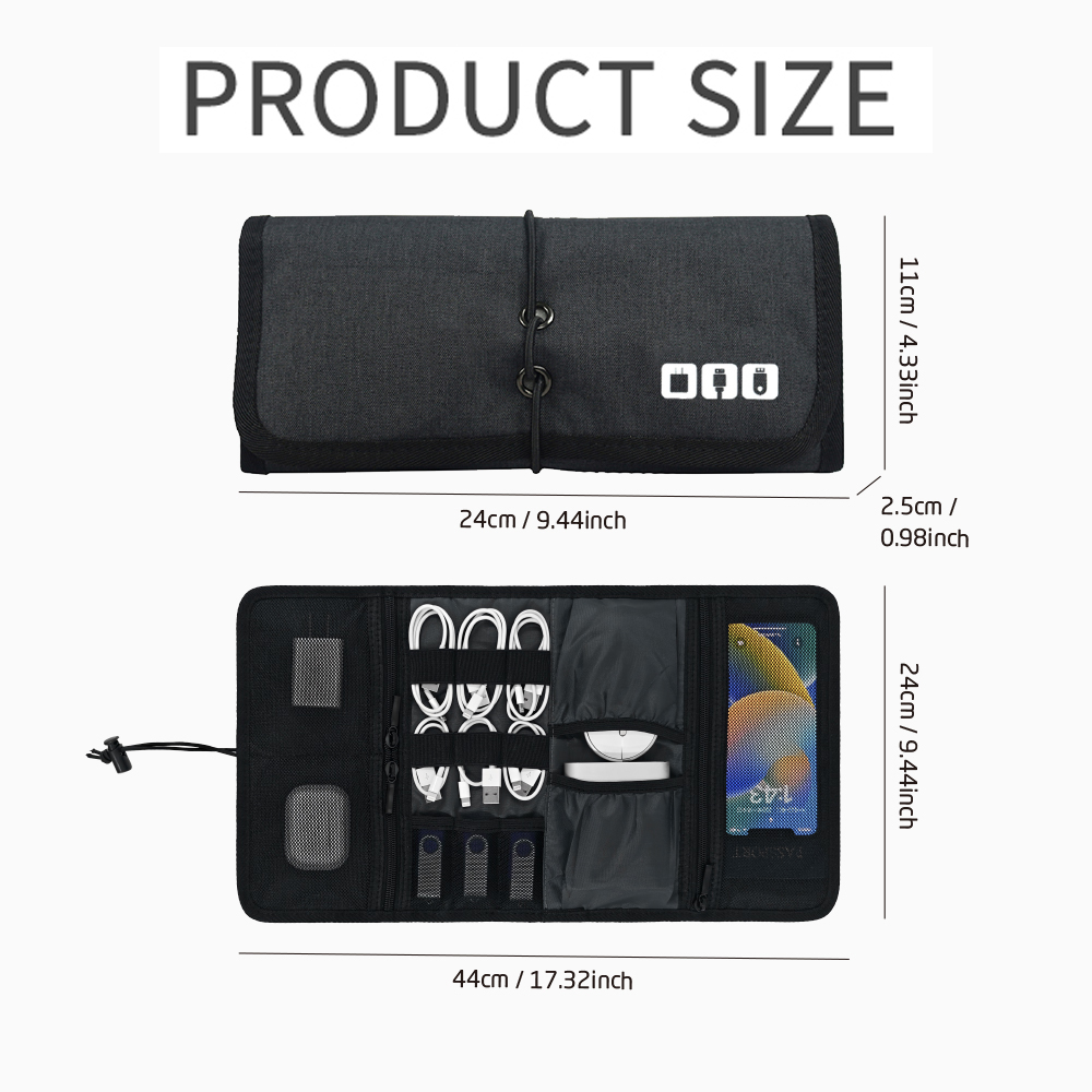 Tech Organizer Bag Kabelopberg - Tech Accessories Travel Organizer Pouch recensie en prijs