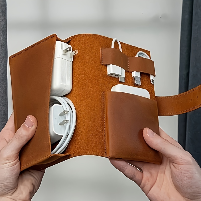 1 stuks lederen tech organizer - Tech Accessories Travel Organizer Pouch recensie en prijs