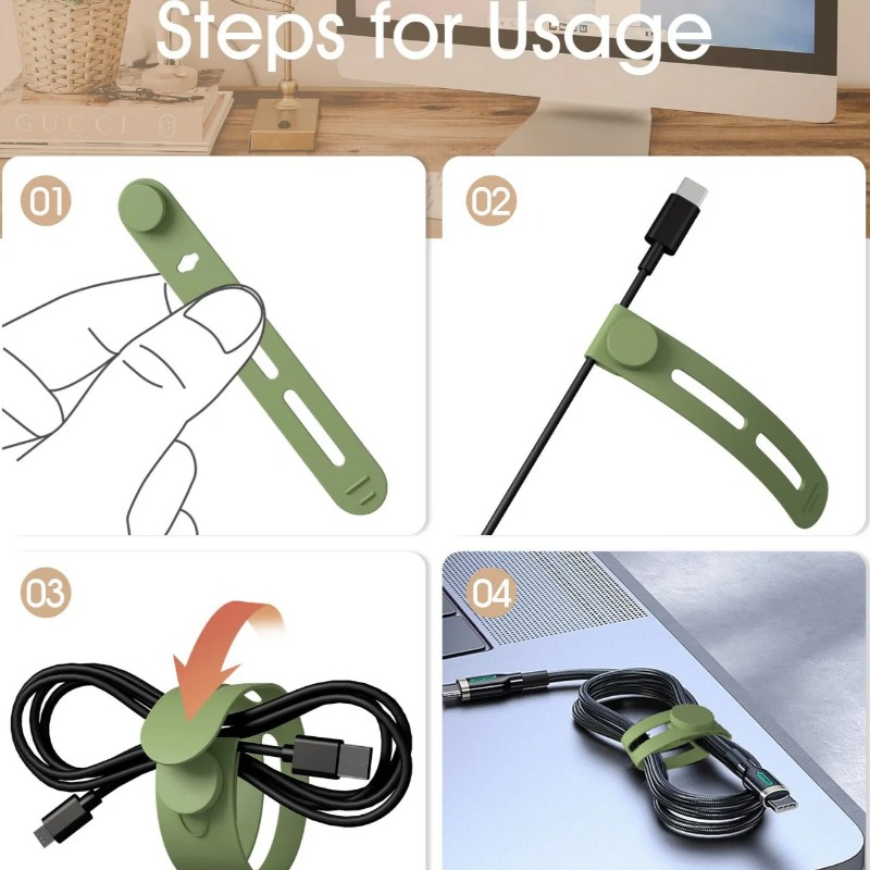 5/10 stuks, draagbare kabelorg - Travel Cable Organizer recensie en prijs
