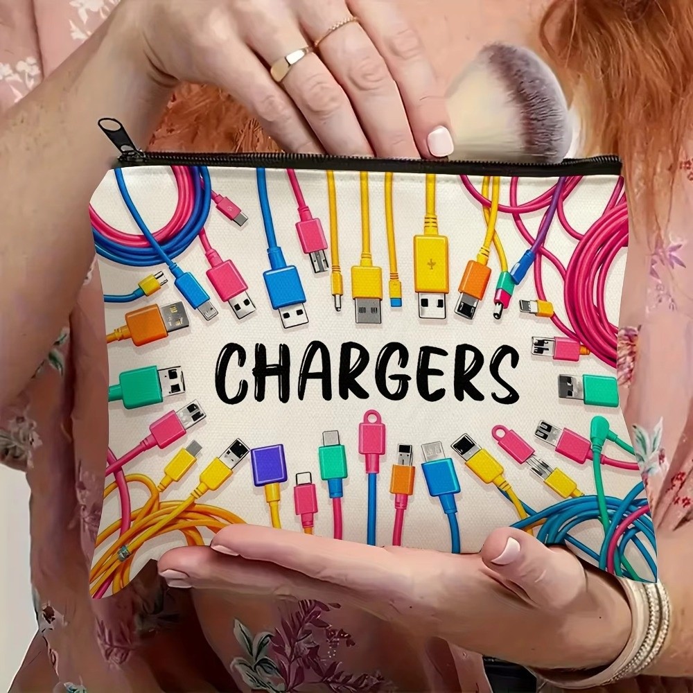 Nieuwe canvas opbergtas voor o - Cable Organizer Bag recensie en prijs