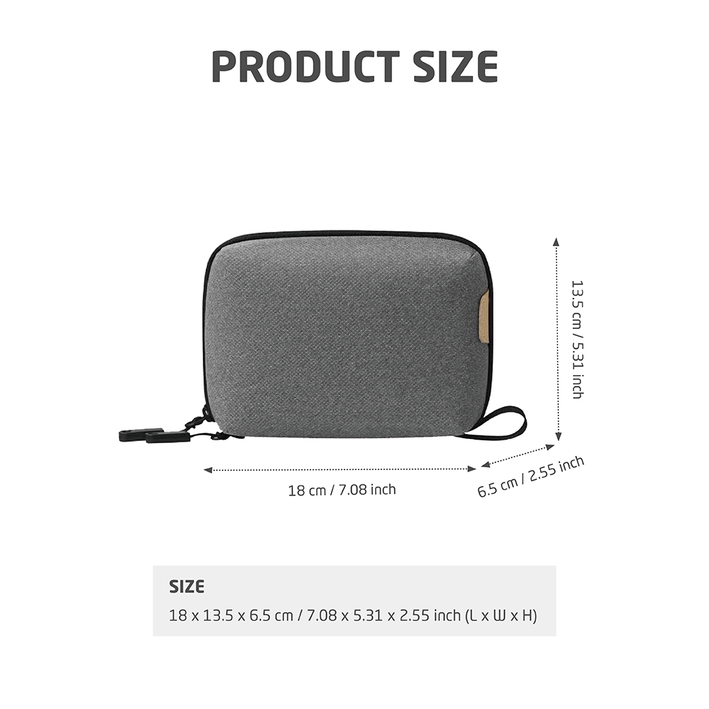 Grote capaciteit technische or - Tech Accessories Travel Organizer Pouch recensie en prijs