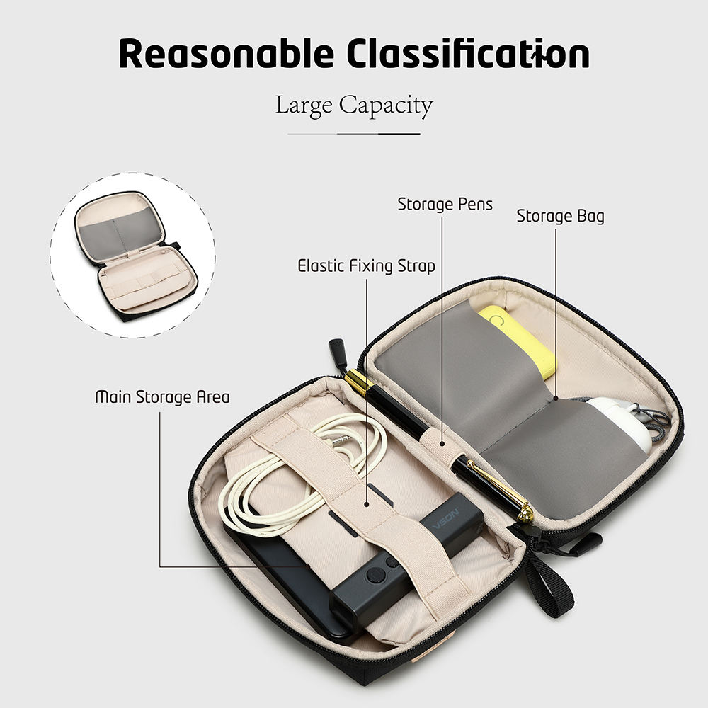 Grote capaciteit technische or - Tech Accessories Travel Organizer Pouch recensie en prijs