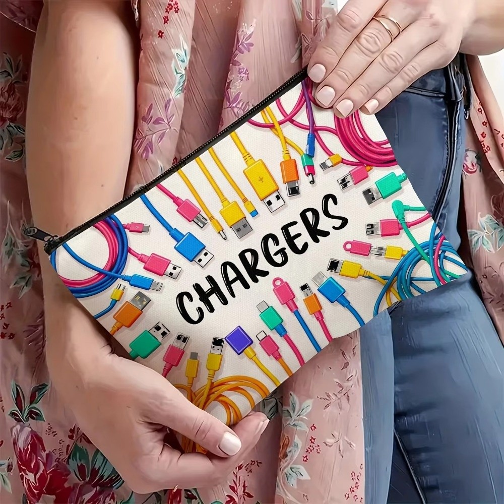 Nieuwe canvas opbergtas voor o - Cable Organizer Bag recensie en prijs