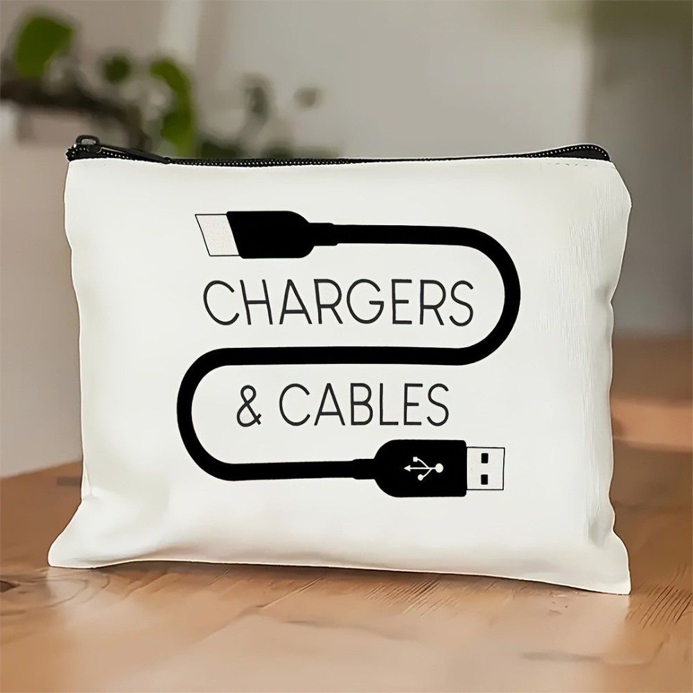 Nieuwe canvas opbergtas voor o - Cable Organizer Bag recensie en prijs